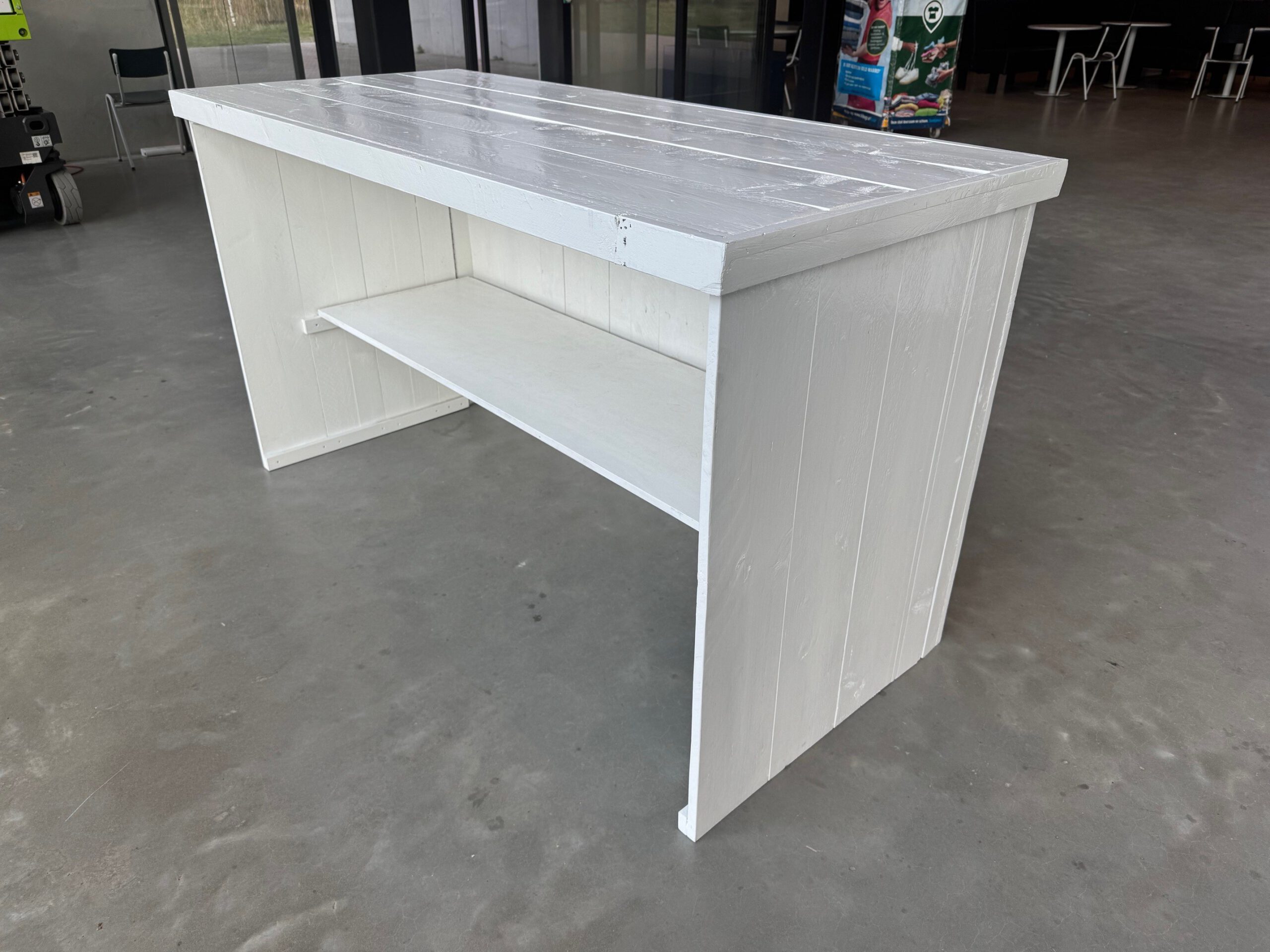 Balie hout wit - Afbeelding 5