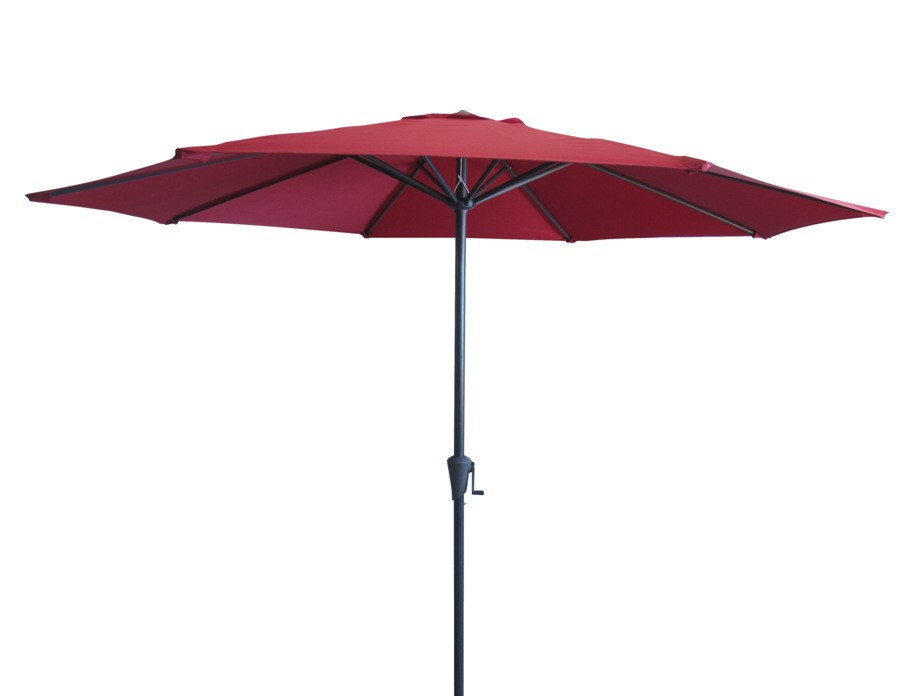 Parasol rond 3m Rood