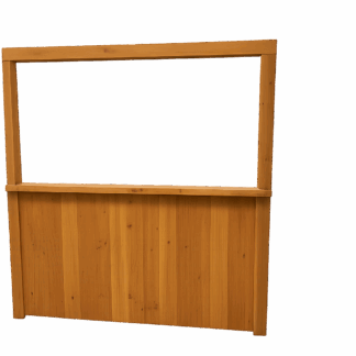 Douglas bar Marc  2m met spoelbak en lekblad