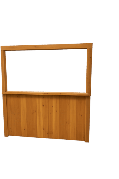 Douglas bar Marc  2m met spoelbak en lekblad