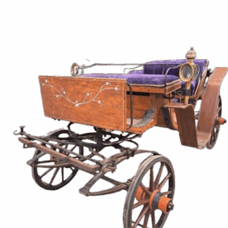 Antieke jachtwagen (decoratie)