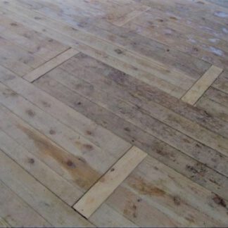 Houten vloer gelegd per m²